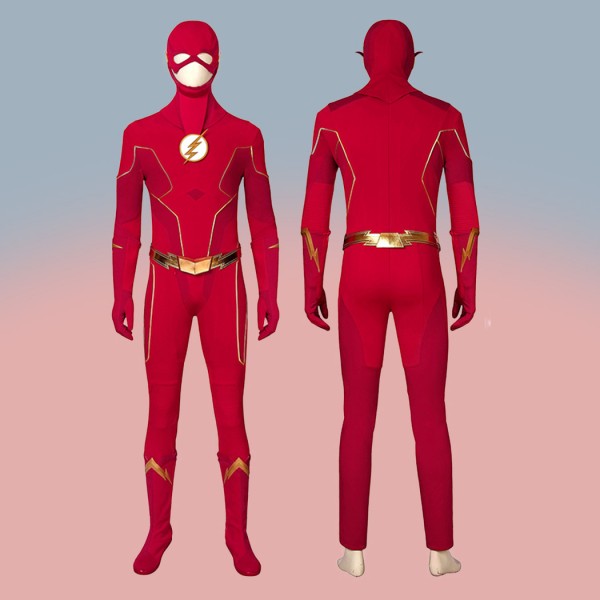 Top Level Barry Allen Cosplay Suit The Flash S6 Costumes